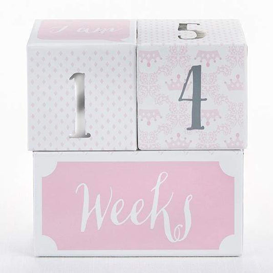 My First Milestone Little Princess Baby Age Blocks
