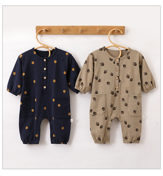 Autumn and Spring New Arrival Baby Unisex Simple Casual Pattern Long